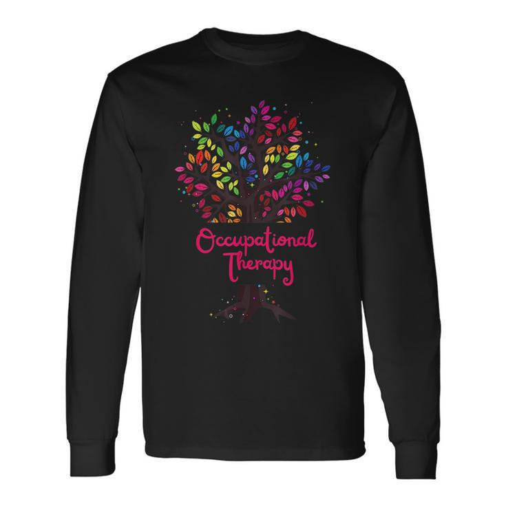 Tree Of Love And Growth Occupational Therapy Long Sleeve T-Shirt