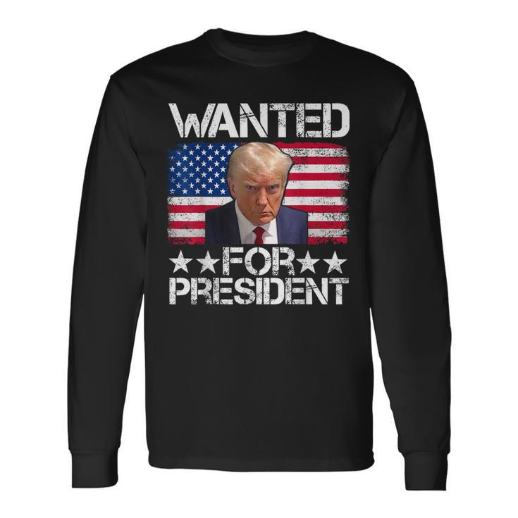 Trump 2024 Hot President Legend Long Sleeve T-Shirt