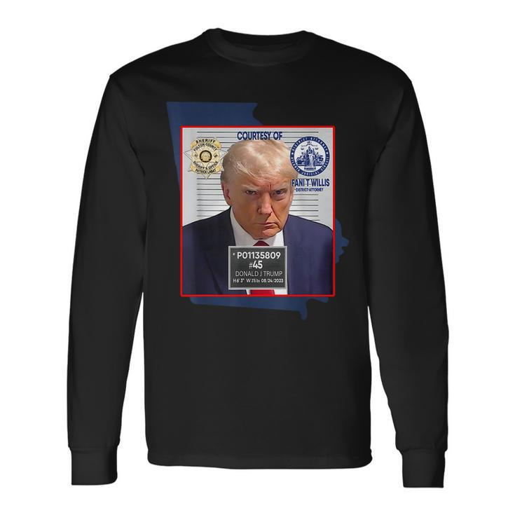 Trump Hot Fulton County Ga Georgia Sheriff Long Sleeve T-Shirt