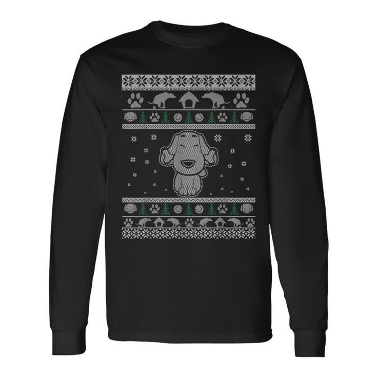 The Ugly Christmas Sweater T With Dogs 3 Colors Long Sleeve T-Shirt