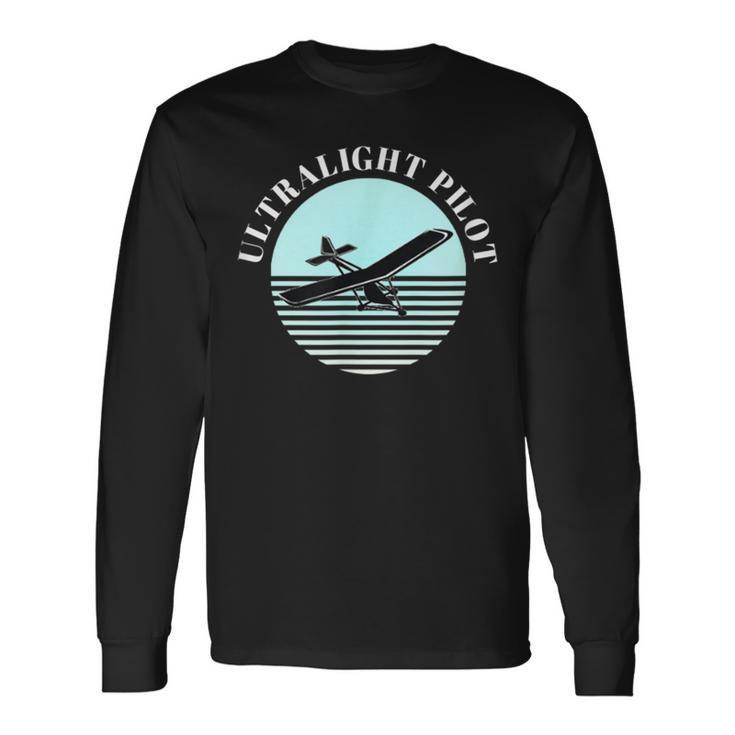 Ultralight Pilot Flying Long Sleeve T-Shirt