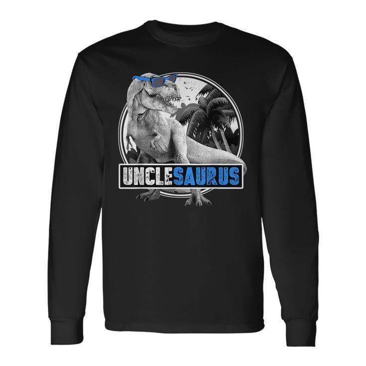 Unclesaurus Rex Dinosaur Uncle Saurus Long Sleeve T-Shirt T-Shirt Gifts ideas