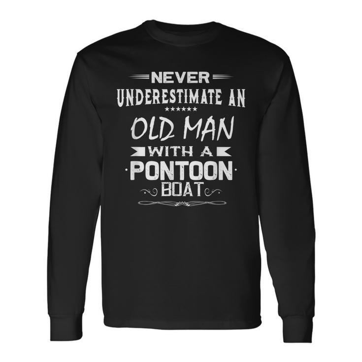 Pontoon Captain - Pontoon Boat Accessories Men's T-shirt Back