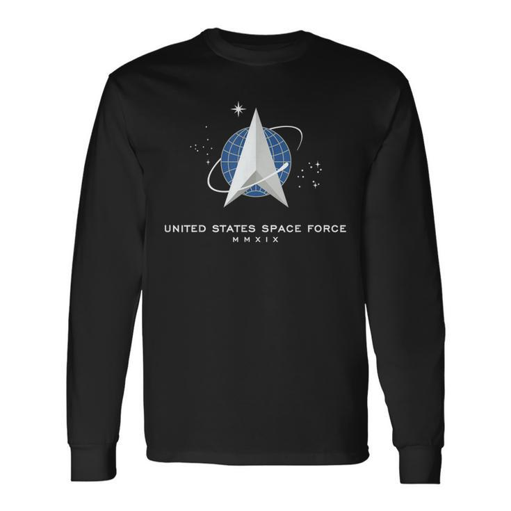 United States Us Space Force Ussf Delta Flag Long Sleeve T-Shirt T-Shirt