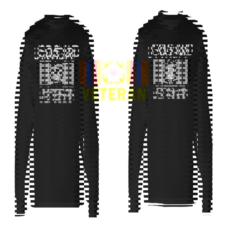 Us Coast Guard Veterans Day Us Coast Guard Veteran Veteran Long Sleeve T-Shirt T-Shirt