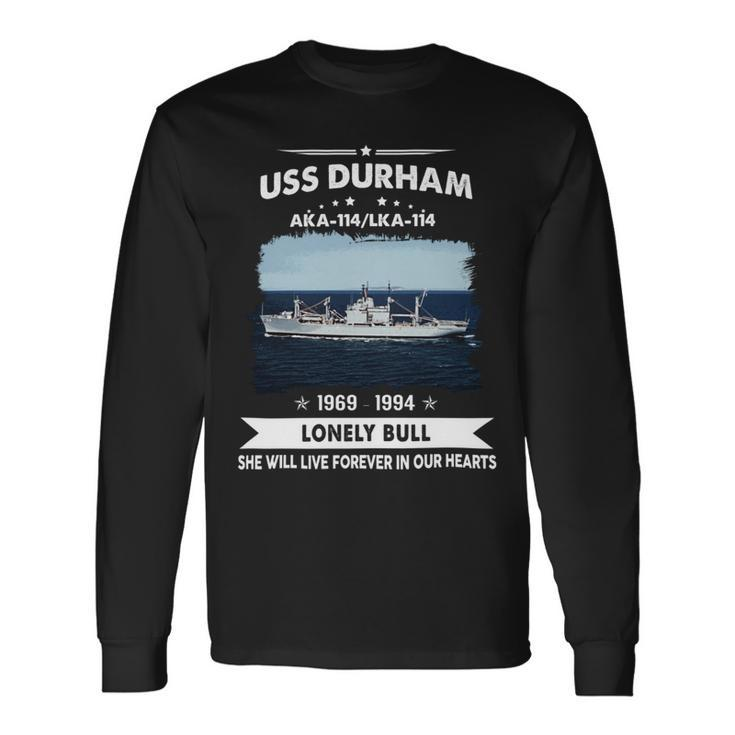 Uss Durham Lka 114 Long Sleeve T-Shirt