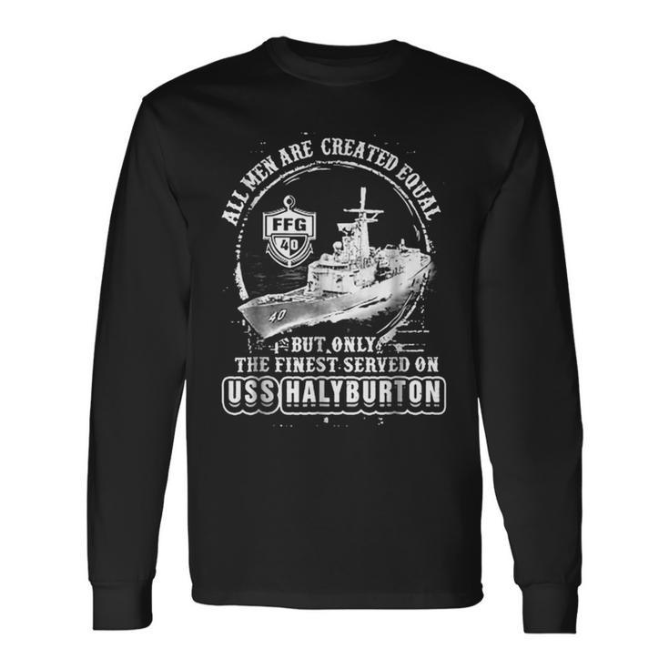 Uss Halyburton Ffg40 Long Sleeve T-Shirt