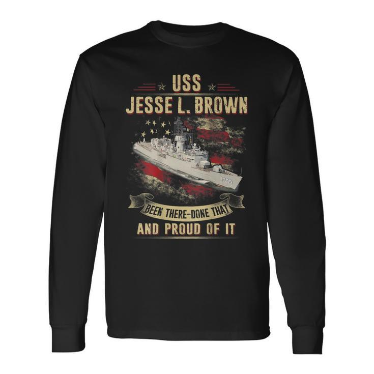Uss Jesse L Brown Ff1089 Long Sleeve T-Shirt T-Shirt