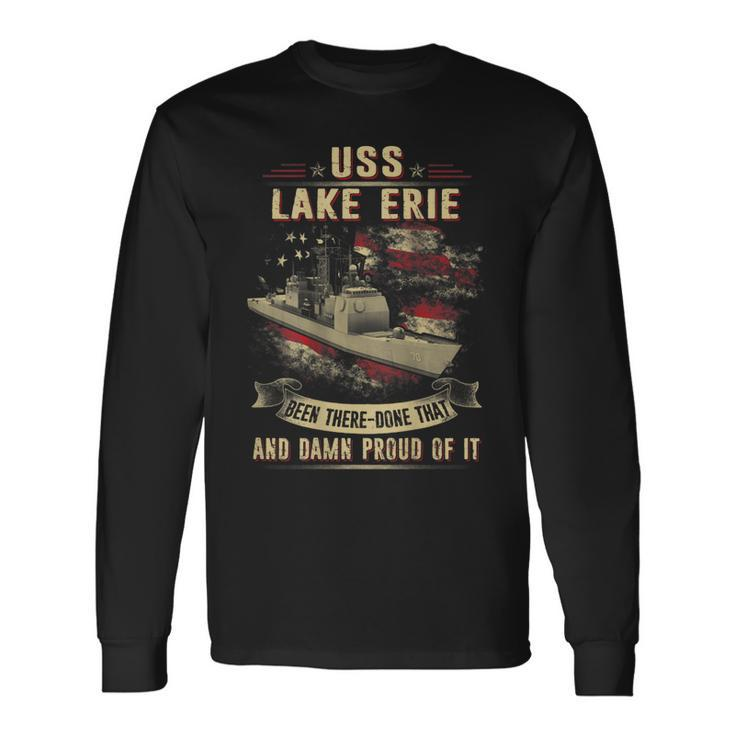 Uss Lake Erie Cg70 Long Sleeve T-Shirt