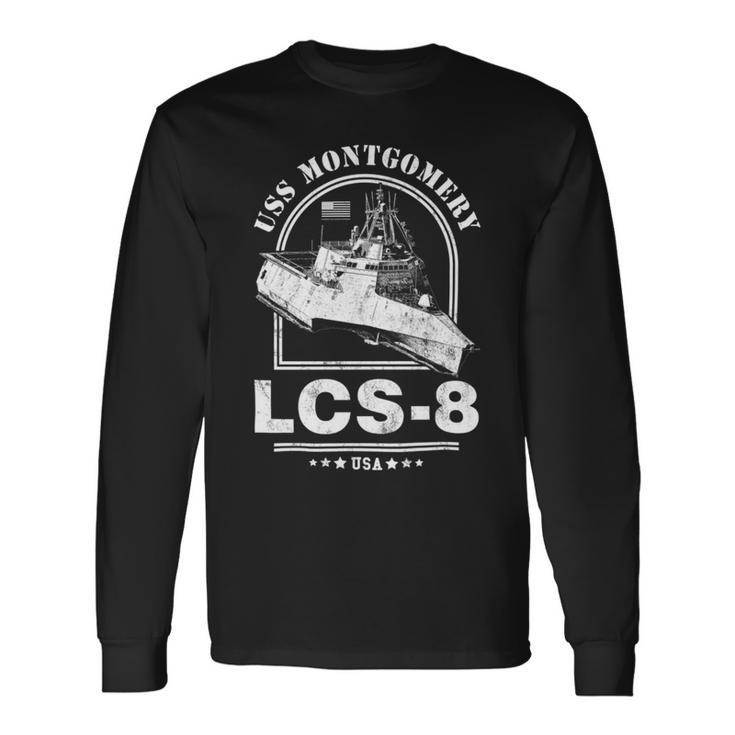 Uss Montgomery Lcs-8 Long Sleeve T-Shirt