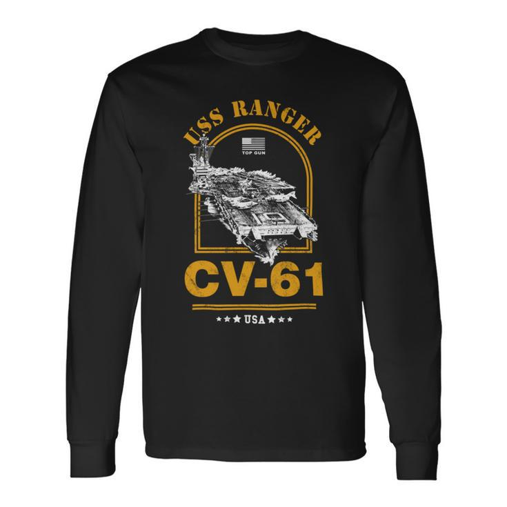 Uss Ranger Cv-61 Long Sleeve T-Shirt