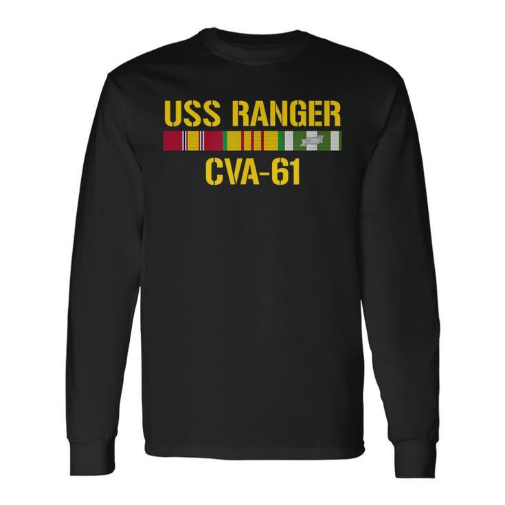 Uss Ranger Cva61 Vietnam Veteran Long Sleeve T-Shirt