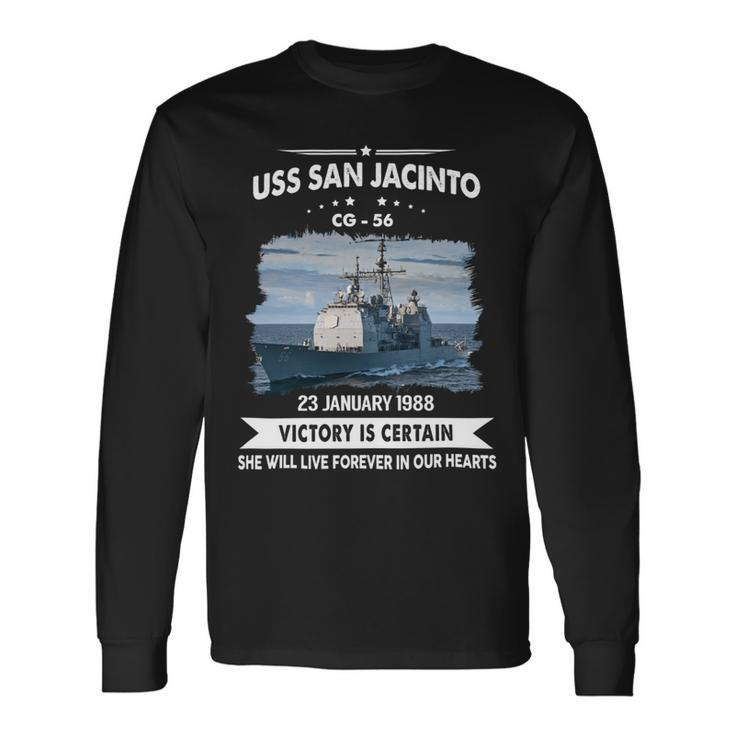 Uss San Jacinto Cg 56 Long Sleeve T-Shirt