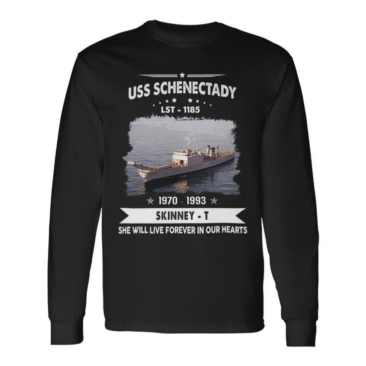Uss Schenectady Lst 1185 Long Sleeve T-Shirt
