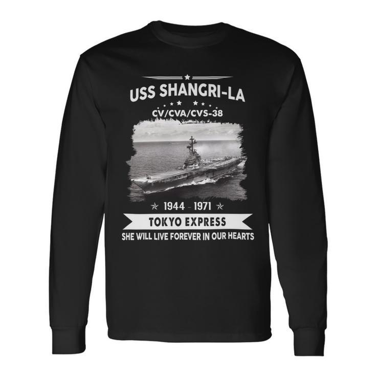 Uss Shangri-La Cv 38 Long Sleeve T-Shirt