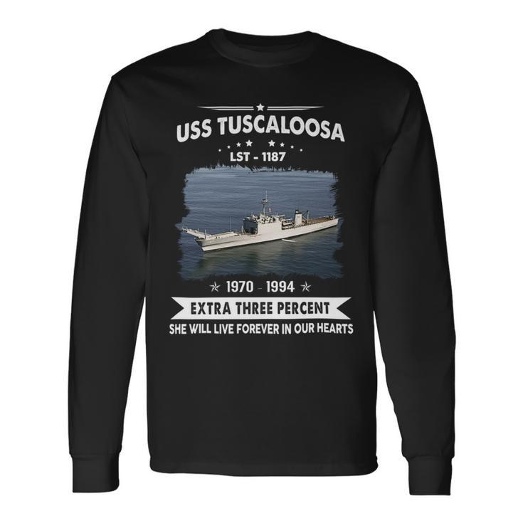 Uss Tuscaloosa Lst 1187 Long Sleeve T-Shirt