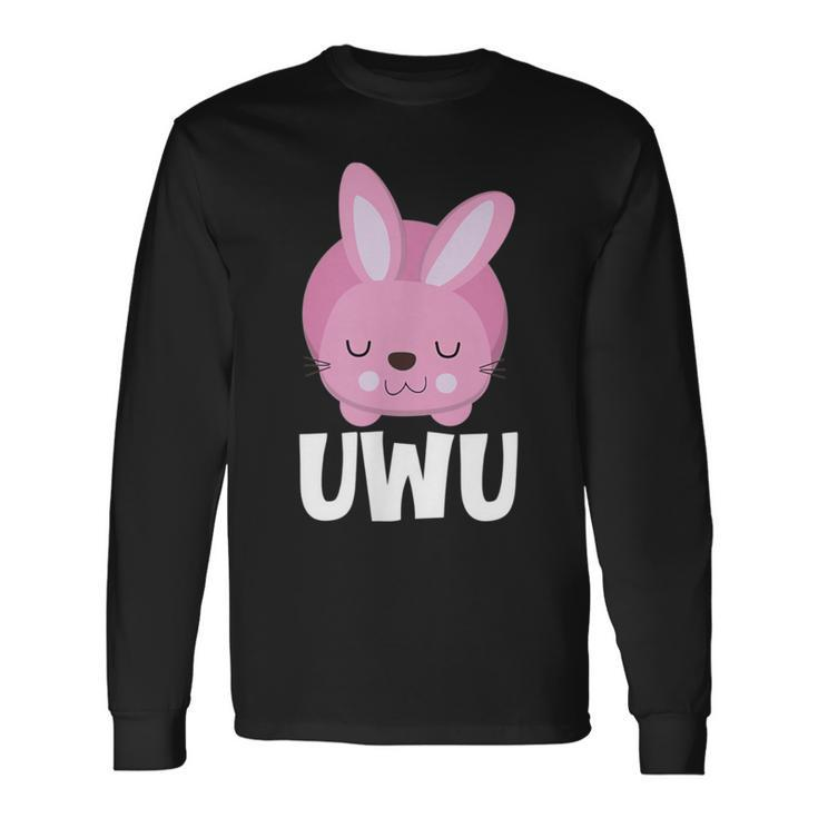 Uwu Kawaii Rabbit Cute Long Sleeve T-Shirt