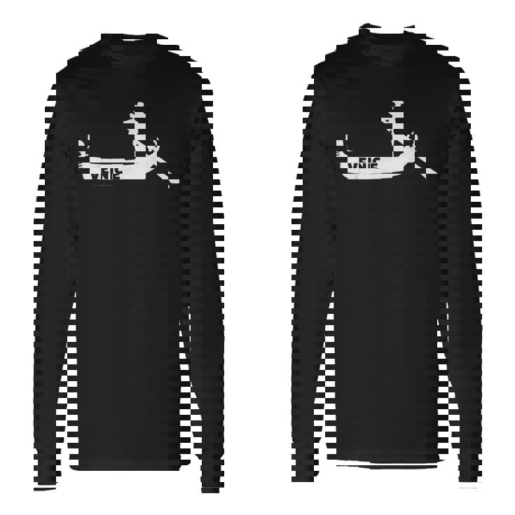 Venice Gondola Long Sleeve T-Shirt