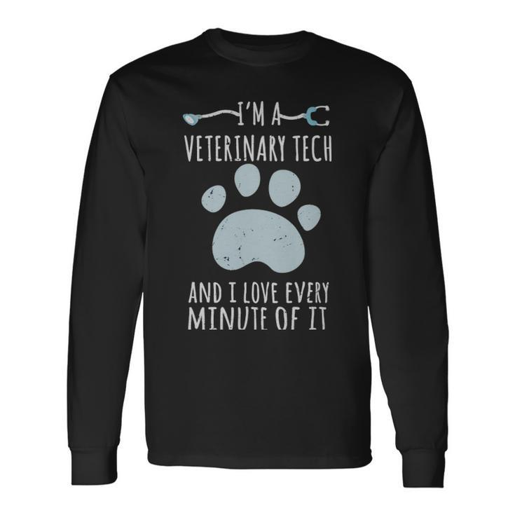Vet Tech Veterinary Technician Appreciation Vet Tech Veterinary Technician Appreciation Long Sleeve T-Shirt