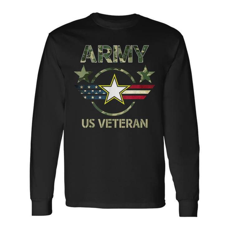 Veterans Day Us Army Veteran Military Army Soldiers Dad Long Sleeve T-Shirt T-Shirt