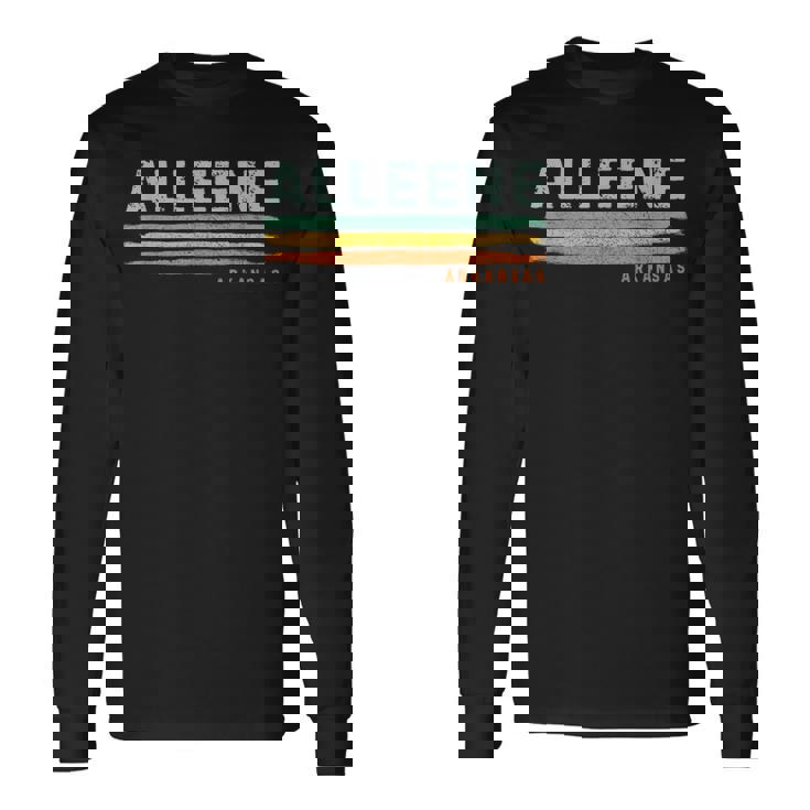Vintage Stripes Alleene Ar Long Sleeve T-Shirt Gifts ideas