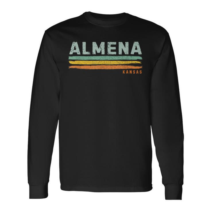 Vintage Stripes Almena Ks Long Sleeve T-Shirt