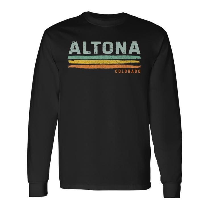 Vintage Stripes Altona Co Long Sleeve T-Shirt