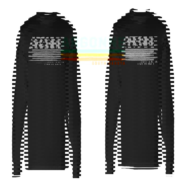 Vintage Stripes Argonne Sd Long Sleeve T-Shirt Gifts ideas