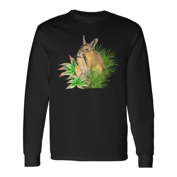 Viscachas South American Rodent Lover Cute Exotic Pet Long Sleeve T-Shirt