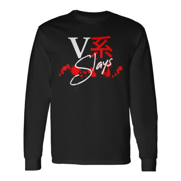 Visual Kei Vk J-Rock J-Pop Visual K Japanese Japan Music Fan Long Sleeve T-Shirt