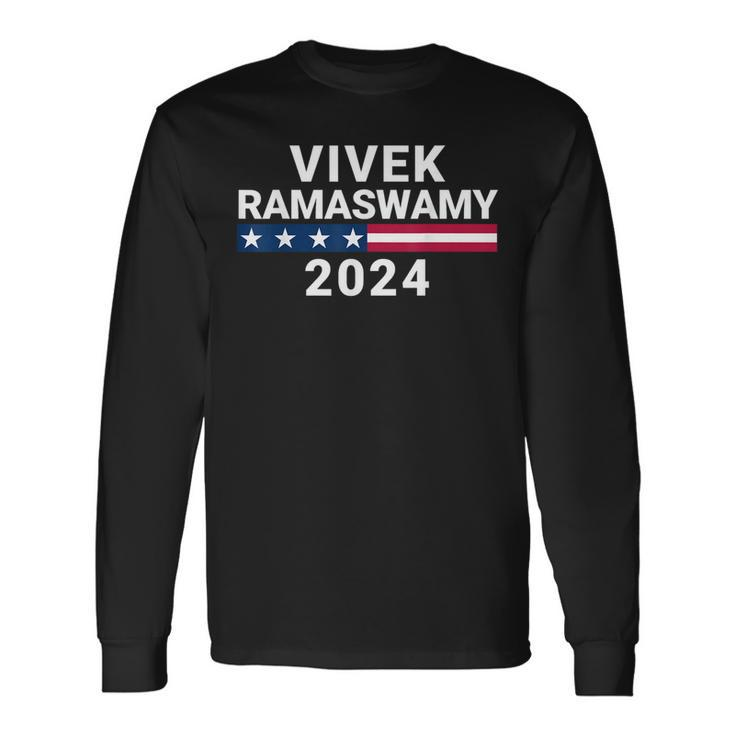 Vivek Ramaswamy 2024 Ramaswamy For Presidential Election 24 Long Sleeve T-Shirt Gifts ideas