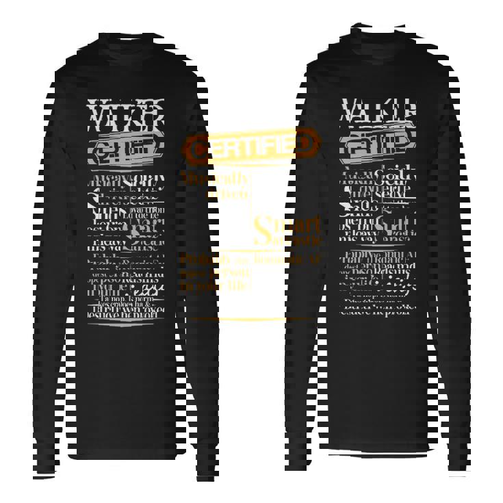 Walker Long Sleeve T-Shirt - Seseable