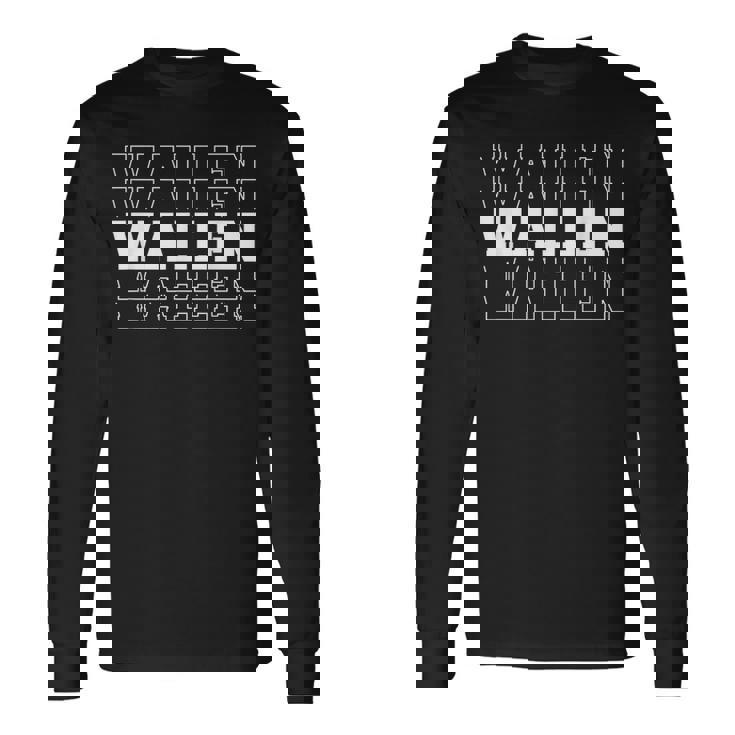 Wallen Member Last Name Wallen Last Name Long Sleeve T-Shirt T-Shirt