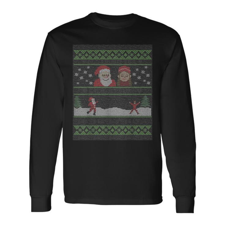 All I Want For Christmas Is You Ugly Christmas Sweaters Long Sleeve T-Shirt