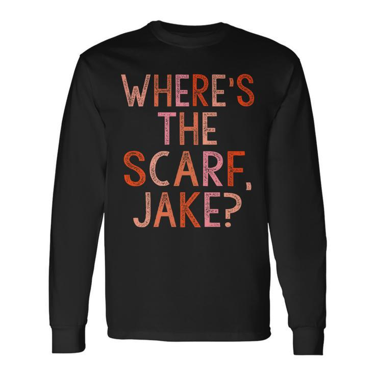 Wheres The Scarf Jake Long Sleeve T-Shirt