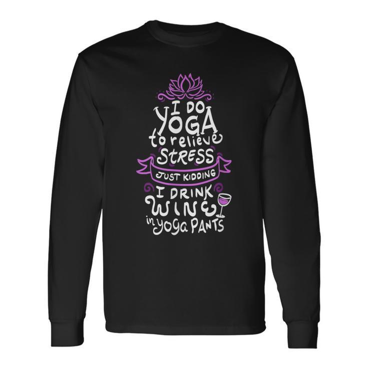 Yoga Ganesha God Chakra Meditation Long Sleeve T-Shirt