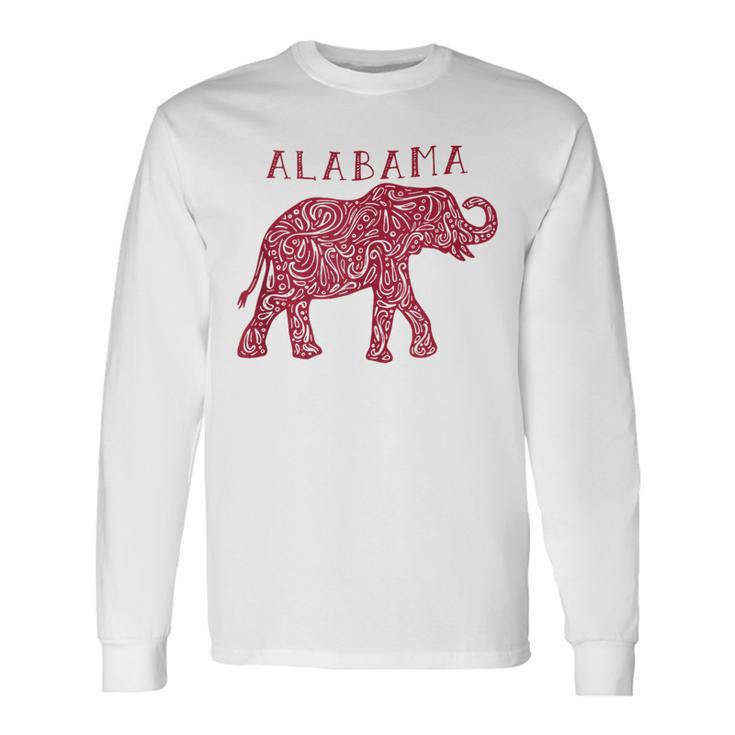 Ala Freakin Bama Retro Alabama Long Sleeve T-Shirt
