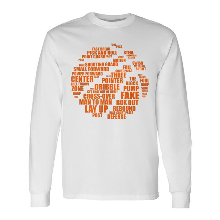 Basketball Motivational Sports Long Sleeve T-Shirt T-Shirt