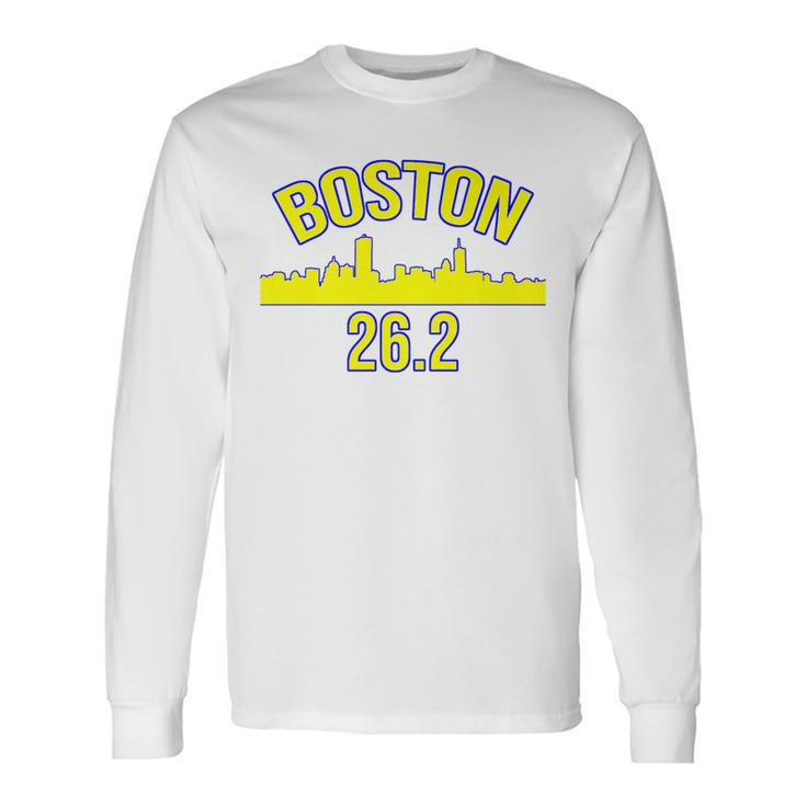 Boston 262 Miles 2019 Marathon Running Runner Long Sleeve T-Shirt