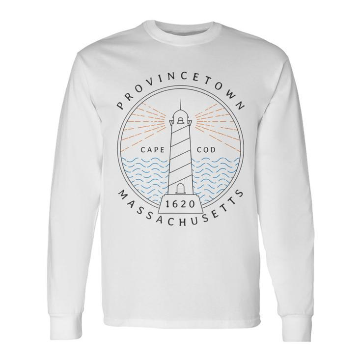 Cape Cod Provincetown Ma Lighthouse Travel Souvenir Long Sleeve T-Shirt T-Shirt