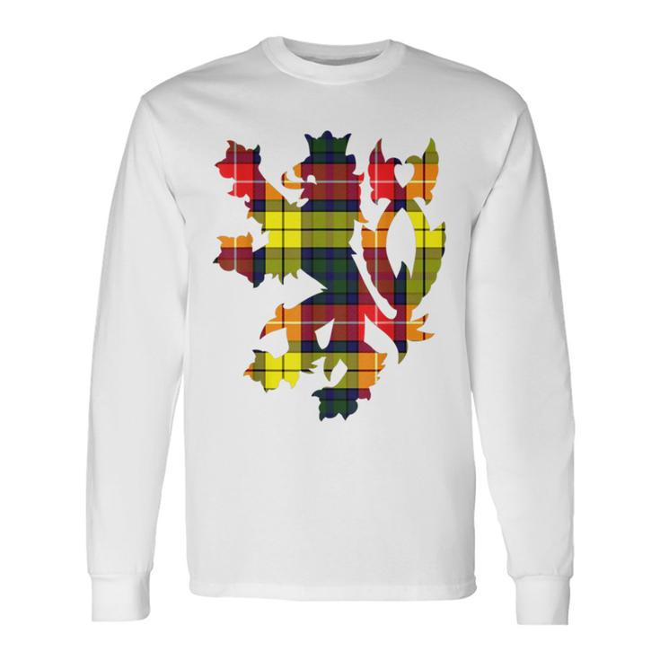 Clan Buchanan Tartan Scottish Name Scotland Pride Long Sleeve T-Shirt T-Shirt