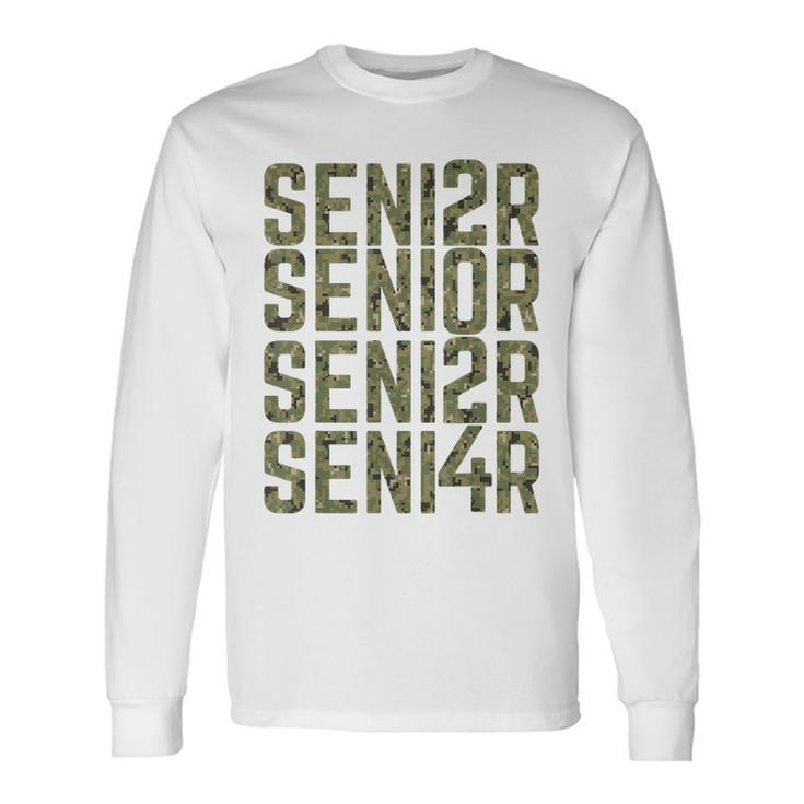 Class Of 2024 Seniors 24 Senior Graduation Idea Long Sleeve T-Shirt T-Shirt