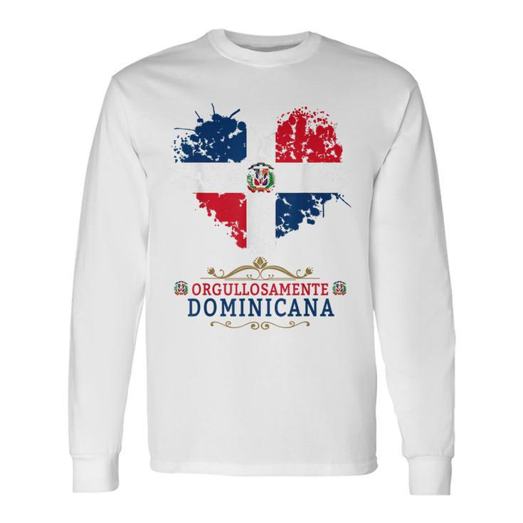 Coat Of Arms Republica Dominicana & Dominican Flag Outfit Long