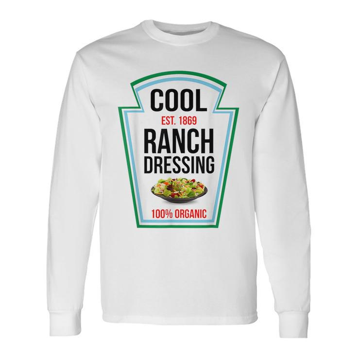 Cool Ranch Dressing Bottle Label Halloween Family Matching Long Sleeve T-Shirt