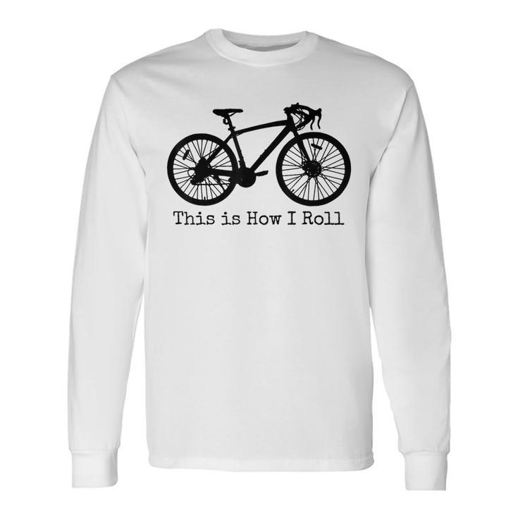 Cycling Road Bike Bicycle Cyclist Long Sleeve T-Shirt T-Shirt