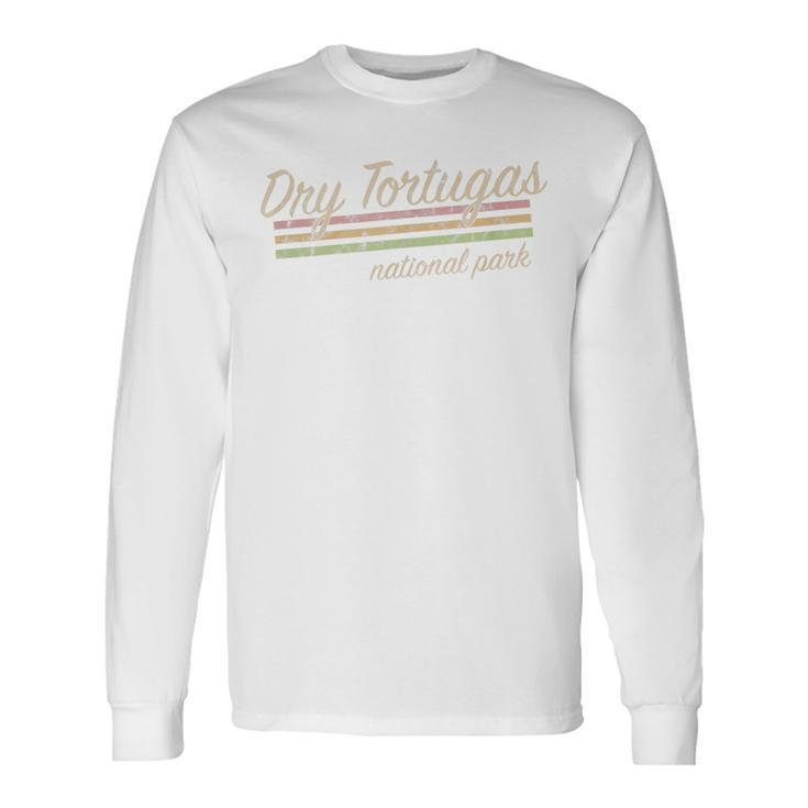 Dry Tortugas National Park Retro Vintage Long Sleeve T-Shirt