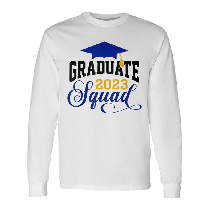 Family Squad Of 2023 Graduate Proud Cousin Graduation Day Long Sleeve T-Shirt T-Shirt