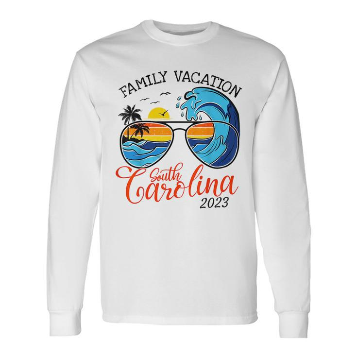 Family Vacay Squad Vacation South Carolina 2023 Vacation Long Sleeve T-Shirt T-Shirt