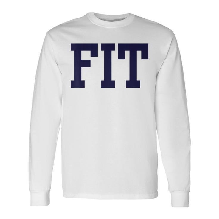 Fashion Institute Of Technology Long Sleeve T-Shirt