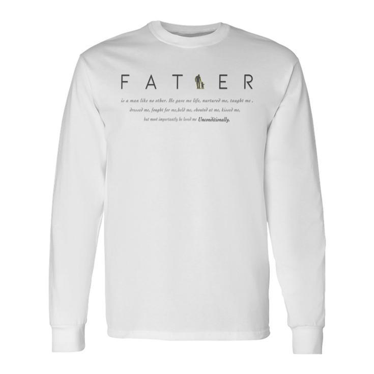 Fashion New Father Best For Dad Long Sleeve T-Shirt
